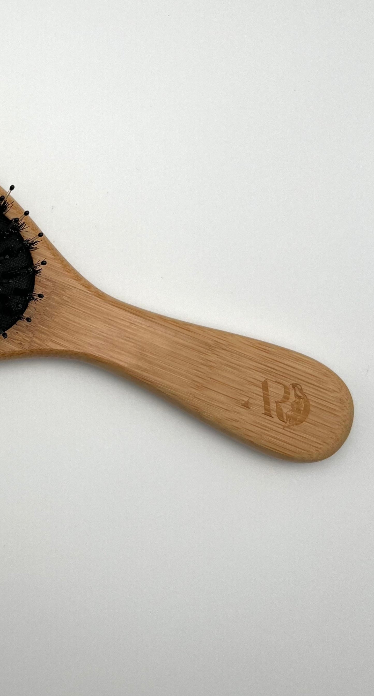 Bamboo Bristle Paddle Brush