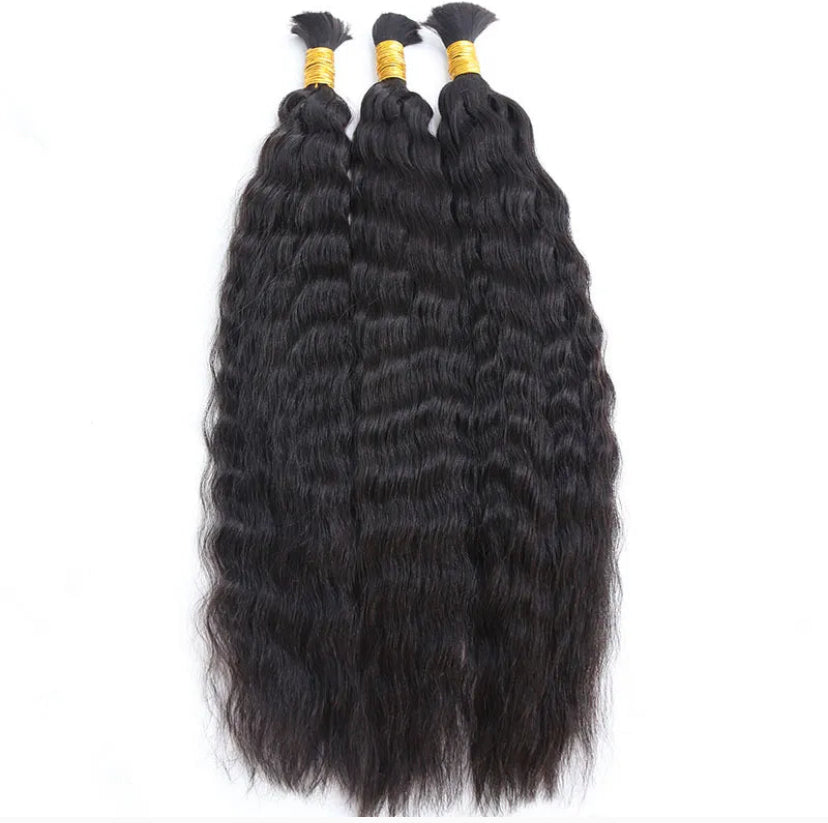 Raw Indian Wavy Braiding Hair
